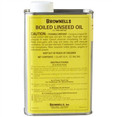 BOILED LINSEED OIL BOILED LINSEED OIL, 1 QUART