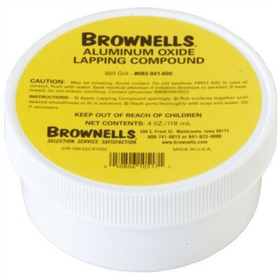 LAPPING COMPOUNDS LAPPING COMPOUND, ALUMINUM, OXIDE, #600 GRIT