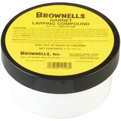 GARNET LAPPING COMPOUNDS LAPPING COMPOUND, GARNET GK-5, #600 GRIT