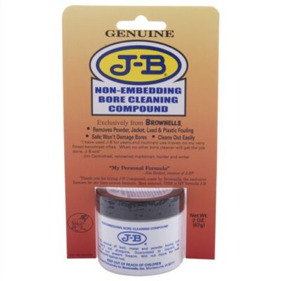 J-B~ NON-EMBEDDING BORE CLEANING COMPOUND J-B BORE CLEAING COMPOUND 2OZ 12 PACK