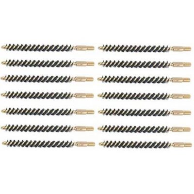 HEAVY WEIGHT NYLON CENTERFIRE RIFLE BORE BRUSH HEAVY WEIGHT NYLON RIFLE BRUSH 22 CALIBER CENTERFIRE 12 PACK