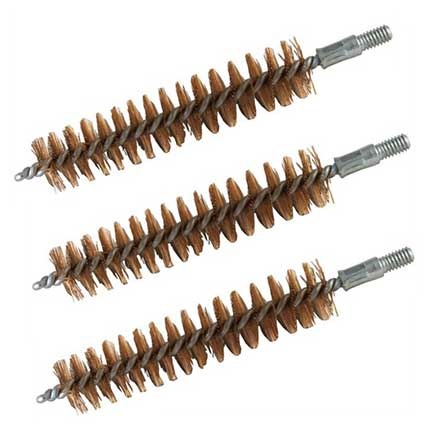 BRONZE RIFLE CHAMBER BRUSHES CHAMBER BRUSH, BRONZE, BELTED/STANDARD MAGNUM, 3 PACK