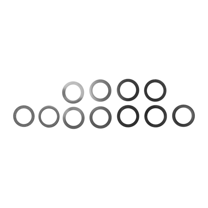 MUZZLE SHIM KIT SHIM KIT FOR 1/2” DIAMETER MUZZLES MUZZLE SHIM KIT SHIM KIT FOR 1/2” DIAMETER MUZZLES