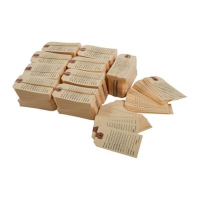 GUN PRICE TAGS GUN PRICE TAGS, MANILLA, 1000 PACK
