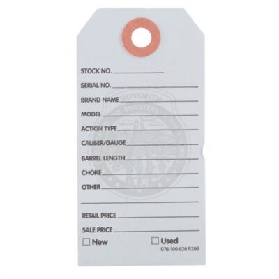 GUN PRICE TAGS GUN PRICE TAGS, LIGHT BLUE, 500 PACK