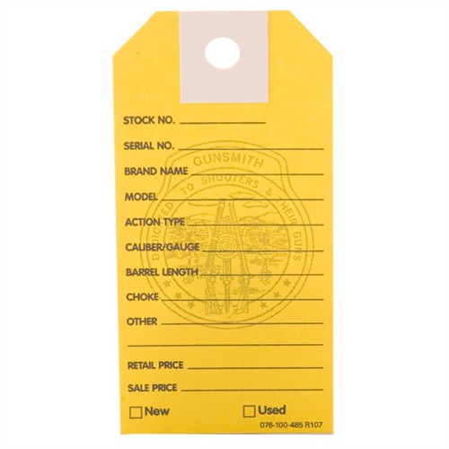 GUN PRICE TAGS GUN PRICE TAGS, YELLOW, 1000 PACK GUN PRICE TAGS GUN PRICE TAGS, YELLOW, 1000 PACK