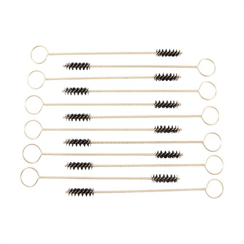 HANDGUN CLEANING BRUSHES HANDGUN CLEANING BRUSHES, 9MM/.38./357 CALIBER, 12 PACK HANDGUN CLEANING BRUSHES HANDGUN CLEANING BRUSHES, 9MM/.38./357 CALIBER, 12 PACK