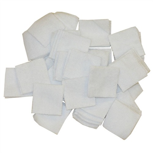 SQUARE 100% COTTON FLANNEL CLEANING PATCHES SQUARE COTTON PATCHES, .875”, .17 CALIBER, 1000 PACK SQUARE 100% COTTON FLANNEL CLEANING PATCHES SQUARE COTTON PATCHES, .875”, .17 CALIBER, 1000 PACK