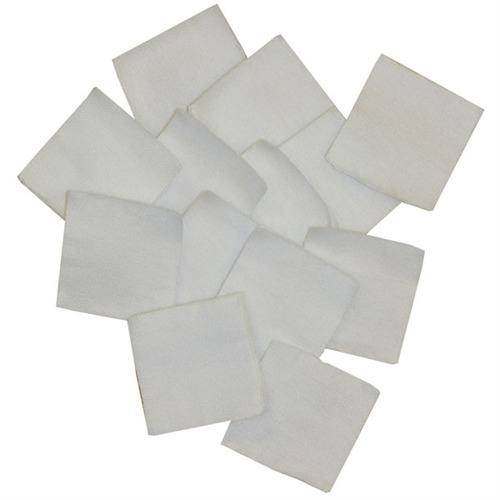 SQUARE 100% COTTON FLANNEL CLEANING PATCHES SQUARE COTTON PATCHES, 1.375”, .22-.270 CALIBER, 1000 PACK SQUARE 100% COTTON FLANNEL CLEANING PATCHES SQUARE COTTON PATCHES, 1.375”, .22-.270 CALIBER, 1000 PACK