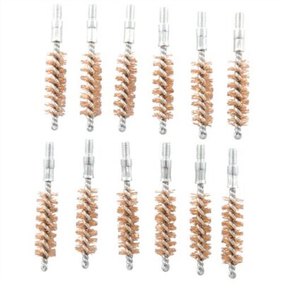 DOUBLE-TUFF? BORE BRUSH DOUBLE-TUFF BRONZE PISTOL BRUSH 35-38 CALIBER 12 PACK