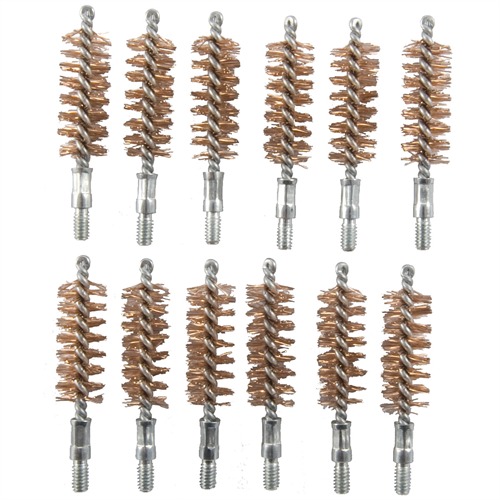 DOUBLE-TUFF? BORE BRUSH DOUBLE-TUFF BRONZE PISTOL BRUSH 44-45 CALIBER 12 PACK