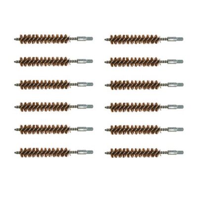 DOUBLE-TUFF? BORE BRUSH DOUBLE-TUFF BRONZE RIFLE BRUSH 35-38 CALIBER 12 PACK