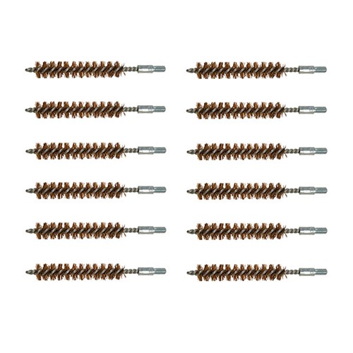 DOUBLE-TUFF? BORE BRUSH DOUBLE-TUFF BRONZE RIFLE BRUSH 35-38 CALIBER 12 PACK