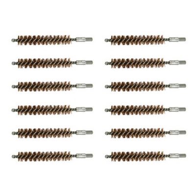DOUBLE-TUFF? BORE BRUSH DOUBLE-TUFF BRONZE RIFLE BRUSH 375 CALIBER 12 PACK