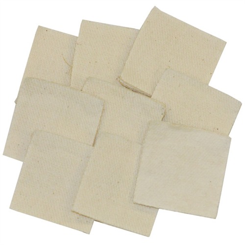 HEAVY-DUTY PATCHES HEAVY DUTY SQUARE COTTON PATCHES, 1.75”, .338 CAL, 1000 PK