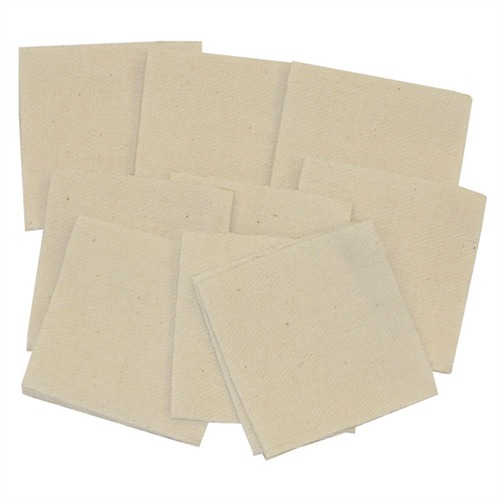 HEAVY-DUTY PATCHES HEAVY DUTY SQUARE COTTON PATCHES, 2.5” .35CAL/20 GA, 1000 PK