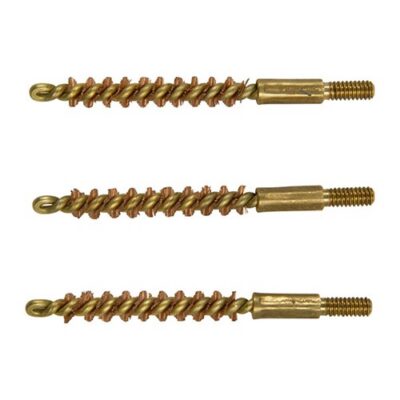 STANDARD LINE BRONZE BORE BRUSHES STANDARD LINE BRONZE PISTOL BRUSH 17 CALIBER 3 PACK