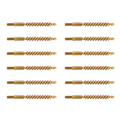 STANDARD LINE BRONZE BORE BRUSHES STANDARD LINE BRONZE PISTOL BRUSH 17 CALIBER 12 PACK STANDARD LINE BRONZE BORE BRUSHES STANDARD LINE BRONZE PISTOL BRUSH 17 CALIBER 12 PACK