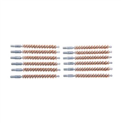 STANDARD LINE BRONZE BORE BRUSHES FOR RIFLE STANDARD LINE BRONZE RIFLE BRUSH 6MM-25 CALIBER 12 PACK