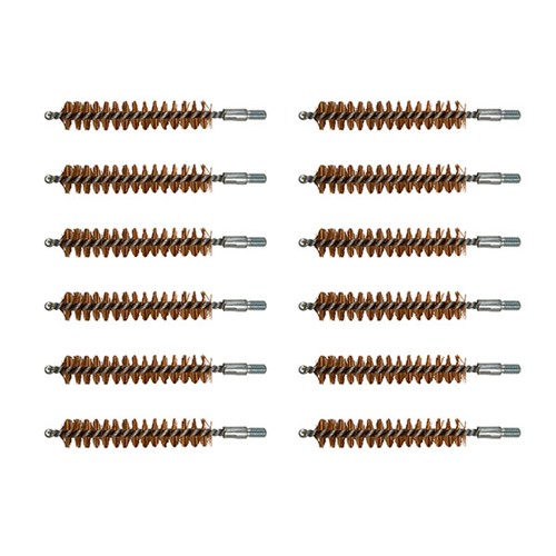 STANDARD LINE BRONZE BORE BRUSHES FOR RIFLE STANDARD LINE BRONZE RIFLE BRUSH 416 CALIBER 12 PACK STANDARD LINE BRONZE BORE BRUSHES FOR RIFLE STANDARD LINE BRONZE RIFLE BRUSH 416 CALIBER 12 PACK