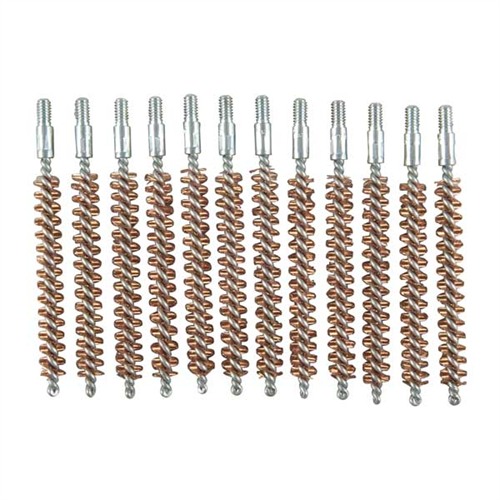 STANDARD LINE BRONZE BORE BRUSHES FOR RIFLE STANDARD LINE BRONZE RIFLE BRUSH 7MM 12 PACK STANDARD LINE BRONZE BORE BRUSHES FOR RIFLE STANDARD LINE BRONZE RIFLE BRUSH 7MM 12 PACK