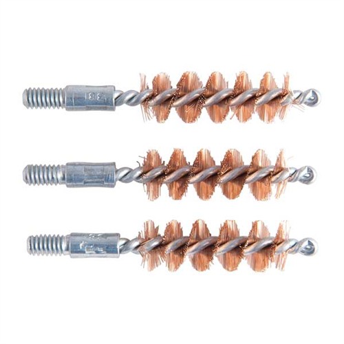 STANDARD LINE BRONZE BORE BRUSHES STANDARD LINE BRONZE PISTOL BRUSH 9MM-38/357 CALIBER 3 PACK STANDARD LINE BRONZE BORE BRUSHES STANDARD LINE BRONZE PISTOL BRUSH 9MM-38/357 CALIBER 3 PACK