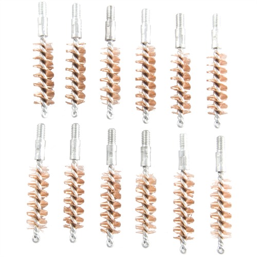 STANDARD LINE BRONZE BORE BRUSHES STANDARD LINE BRONZE PISTOL BRUSH 9MM-38/357 CALIBER 12 PACK STANDARD LINE BRONZE BORE BRUSHES STANDARD LINE BRONZE PISTOL BRUSH 9MM-38/357 CALIBER 12 PACK