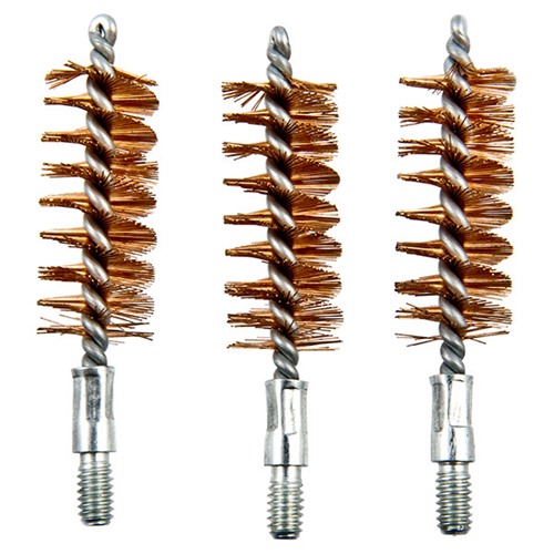 STANDARD LINE BRONZE BORE BRUSHES STANDARD LINE BRONZE PISTOL BRUSH 475-480 CALIBER 3 PACK STANDARD LINE BRONZE BORE BRUSHES STANDARD LINE BRONZE PISTOL BRUSH 475-480 CALIBER 3 PACK