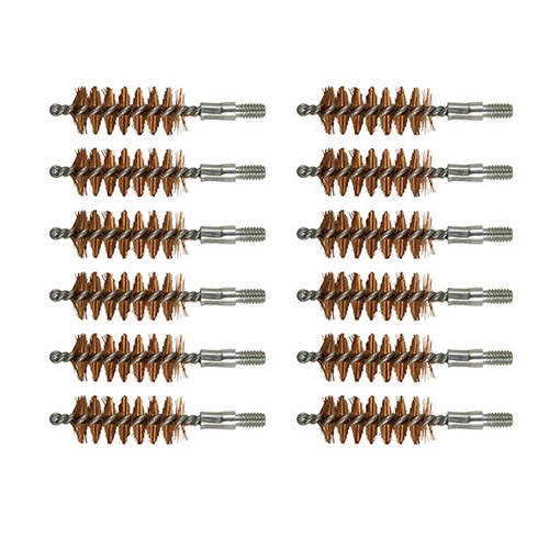 STANDARD LINE BRONZE BORE BRUSHES STANDARD LINE BRONZE PISTOL BRUSH 475-480 CALIBER 12 PACK STANDARD LINE BRONZE BORE BRUSHES STANDARD LINE BRONZE PISTOL BRUSH 475-480 CALIBER 12 PACK