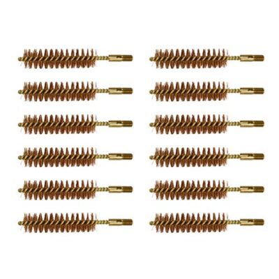 ”BEEFY”? BORE BRUSHES BEEFY BORE BRUSH, BRONZE, .50 CALIBER RIFLE, 12 PACK