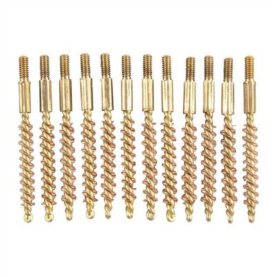 SPECIAL LINE’™ BRASS CORE RIFLE BORE BRUSH SPECIAL LINE BRASS RIFLE BRUSH 17 CALIBER 5-40 TPI 12 PACK