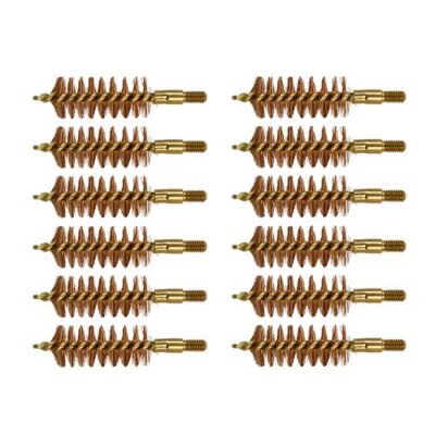 SPECIAL LINE’™ BRASS CORE HANGUN BORE BRUSHES SPECIAL LINE BRUSH, BRASS, .50 CALIBER PISTOL, 12 PACK