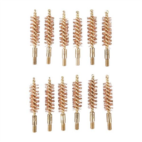 SPECIAL LINE DOUBLE-TUFF BORE BRUSH DOUBLE-TUFF BRASS BRUSH, .38SPL/.357 CALIBER PISTOL, 12 PACK SPECIAL LINE DOUBLE-TUFF BORE BRUSH DOUBLE-TUFF BRASS BRUSH, .38SPL/.357 CALIBER PISTOL, 12 PACK