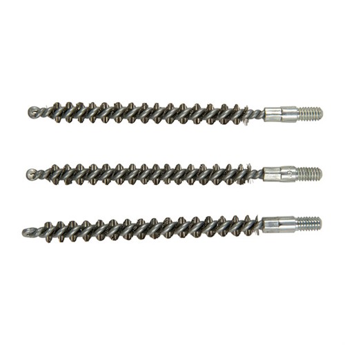 STANDARD LINE STAINLESS STEEL CENTER FIRE RIFLE BORE BRUSHES STANDARD LINE STAINLESS 22 CAL CENTERFIRE RIFLE BRUSH 3 PACK
