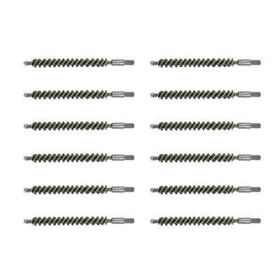 STANDARD LINE STAINLESS STEEL CENTER FIRE RIFLE BORE BRUSHES STANDARD LINE STAINLESS 243/25 CALIBER RIFLE BRUSH 12 PACK
