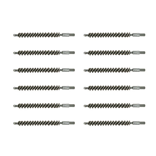 STANDARD LINE STAINLESS STEEL CENTER FIRE RIFLE BORE BRUSHES STANDARD LINE STAINLESS 243/25 CALIBER RIFLE BRUSH 12 PACK