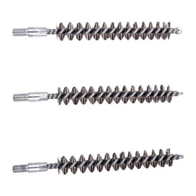 STANDARD LINE STAINLESS STEEL CENTER FIRE RIFLE BORE BRUSHES STANDARD LINE STAINLESS 338 CALIBER RIFLE BRUSH 3 PACK