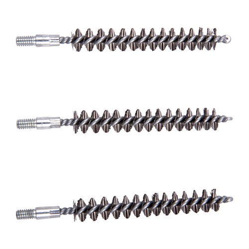 STANDARD LINE STAINLESS STEEL CENTER FIRE RIFLE BORE BRUSHES STANDARD LINE STAINLESS 338 CALIBER RIFLE BRUSH 3 PACK