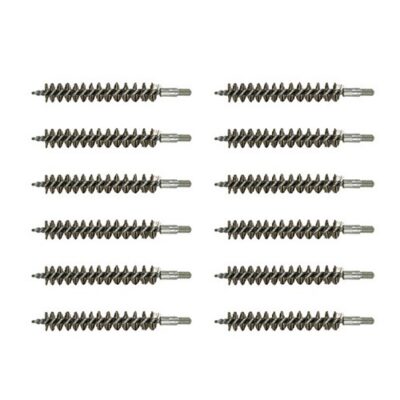 STANDARD LINE STAINLESS STEEL CENTER FIRE RIFLE BORE BRUSHES STANDARD LINE STAINLESS 35/38/357 CALIBER RIFLE BRUSH 12PACK