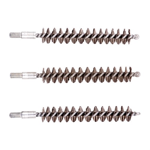 STANDARD LINE STAINLESS STEEL CENTER FIRE RIFLE BORE BRUSHES STANDARD LINE STAINLESS 375 CALIBER RIFLE BRUSH 3 PACK