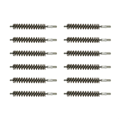 STANDARD LINE STAINLESS STEEL CENTER FIRE RIFLE BORE BRUSHES STANDARD LINE STAINLESS 375 CALIBER RIFLE BRUSH 12 PACK