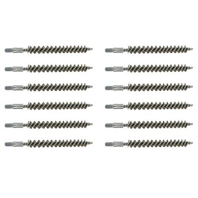 STANDARD LINE STAINLESS STEEL CENTER FIRE RIFLE BORE BRUSHES STANDARD LINE STAINLESS 6.5MM RIFLE BRUSH 12 PACK