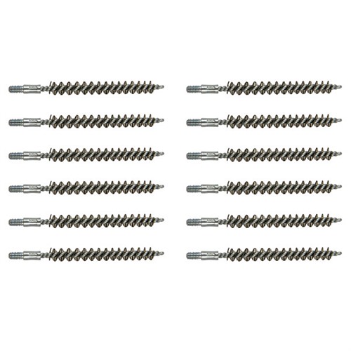 STANDARD LINE STAINLESS STEEL CENTER FIRE RIFLE BORE BRUSHES STANDARD LINE STAINLESS 6.5MM RIFLE BRUSH 12 PACK