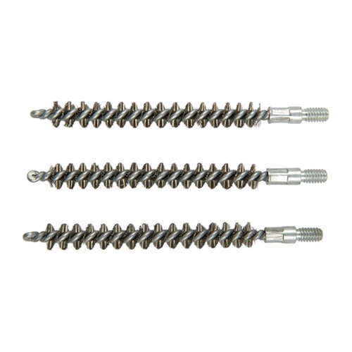 STANDARD LINE STAINLESS STEEL CENTER FIRE RIFLE BORE BRUSHES STANDARD LINE STAINLESS 7MM RIFLE BRUSH 3 PACK