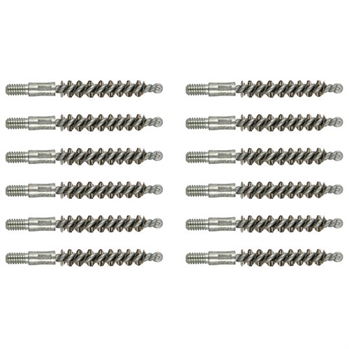 STANDARD LINE STAINLESS STEEL HANDGUN BORE BRUSHES STANDARD LINE BRUSH, .22 CALIBER HANDGUN, SS, 12 PACK