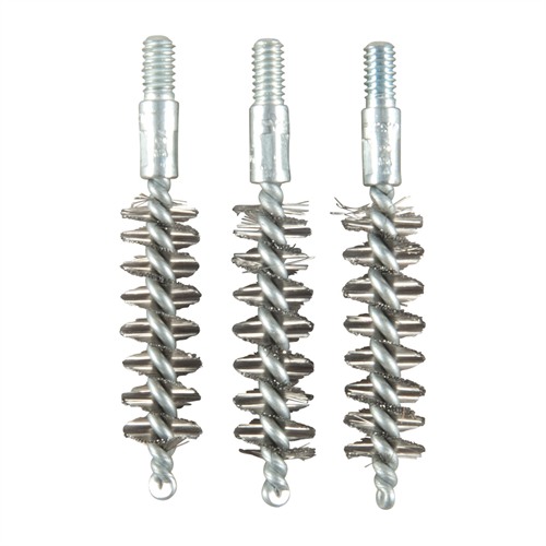 STANDARD LINE STAINLESS STEEL HANDGUN BORE BRUSHES STANDARD LINE BRUSH, 9MM/.38/.357 CAL HANDGUN, SS, 3 PACK