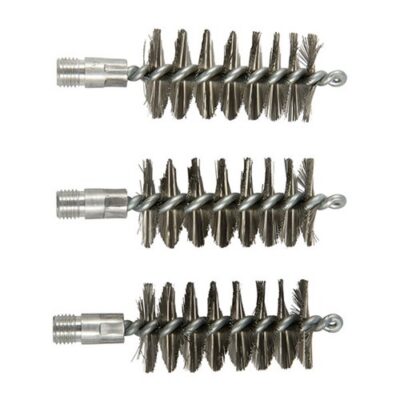STANDARD LINE STAINLESS STEEL SHOTGUN BORE BRUSHES STANDARD LINE BRUSH, 10 GAUGE SHOTGUN, SS, 3 PACK