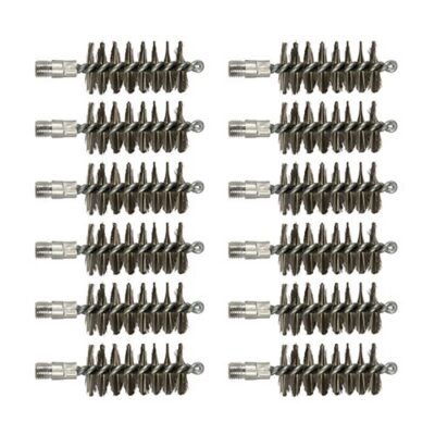 STANDARD LINE STAINLESS STEEL SHOTGUN BORE BRUSHES STANDARD LINE BRUSH, 10 GAUGE SHOTGUN, SS, 12 PACK