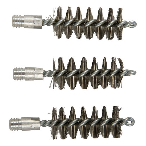 STANDARD LINE STAINLESS STEEL SHOTGUN BORE BRUSHES STANDARD LINE BRUSH, 12 GAUGE SHOTGUN, SS, 12 PACK