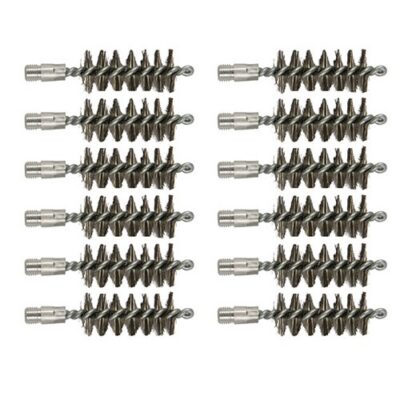 STANDARD LINE STAINLESS STEEL SHOTGUN BORE BRUSHES STANDARD LINE BRUSH, 16 GAUGE SHOTGUN, SS, 12 PACK